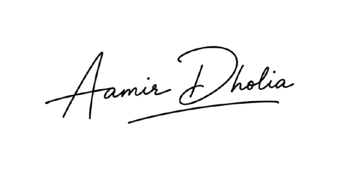 Aamir Dholia signature